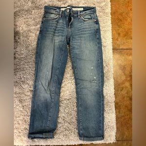 Pilcro and the Letterpress Boyfriend Jeans - Size 25